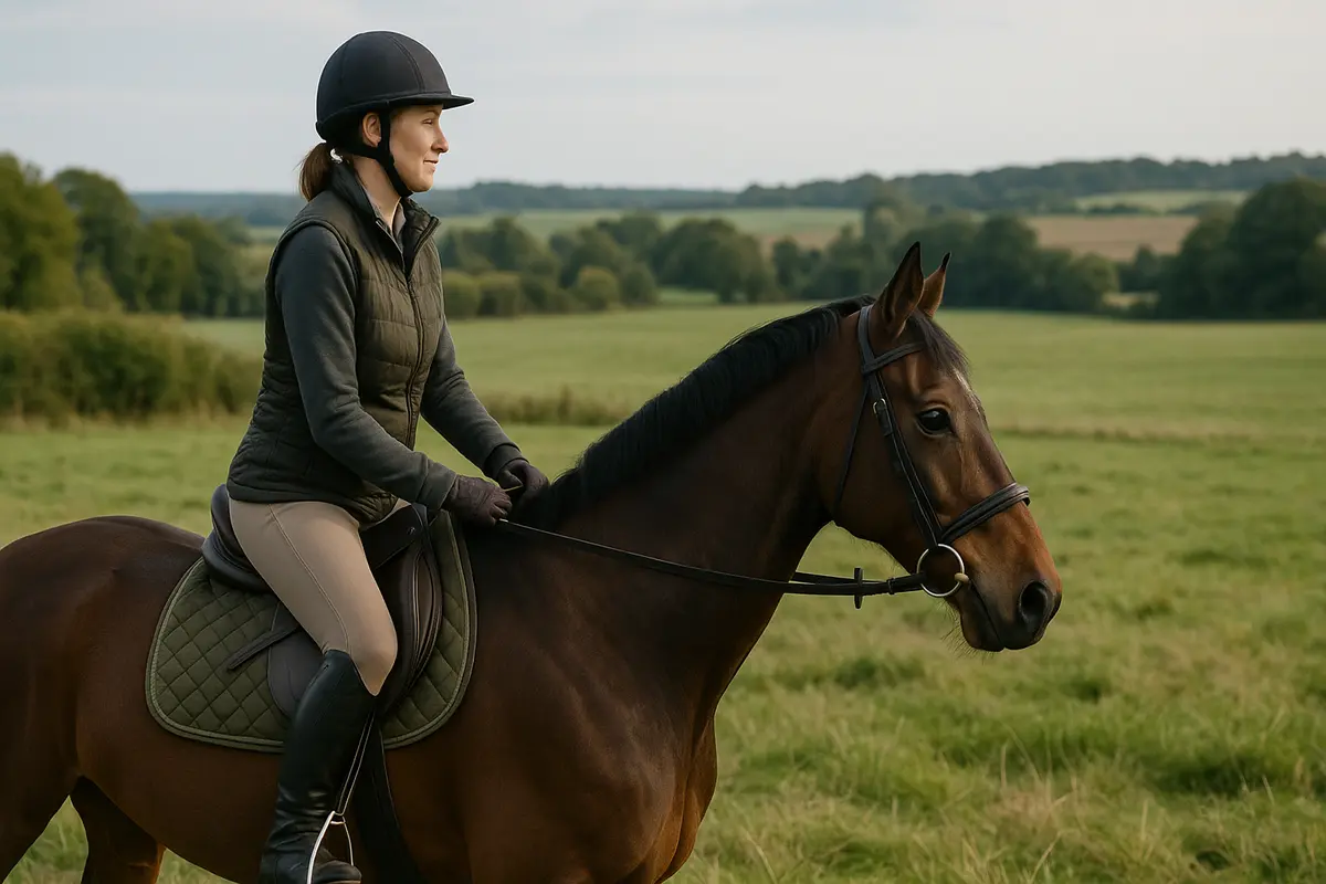 Come si affrontano le prime uscite in campo aperto: Consigli pratici per cavaliere e cavallo tranquilli