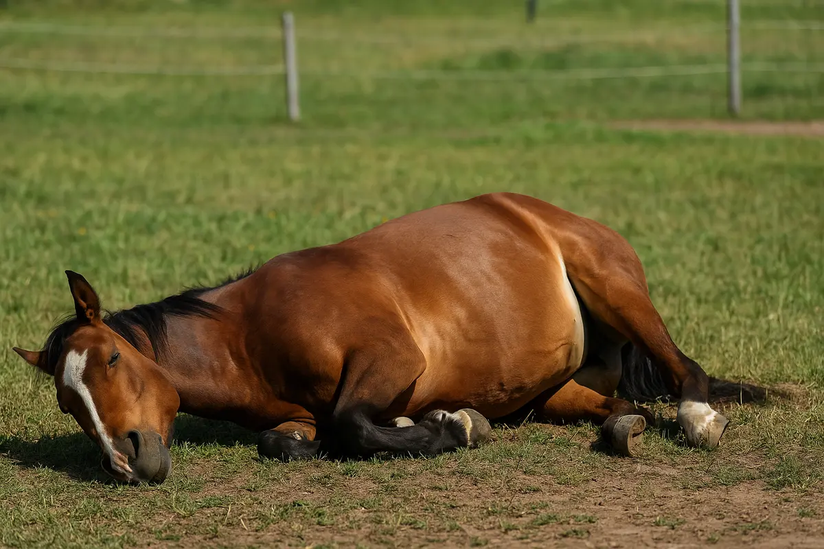 Cosa significa quando un cavallo si sdraia spesso? Interpreta il comportamento e tutelane la salute