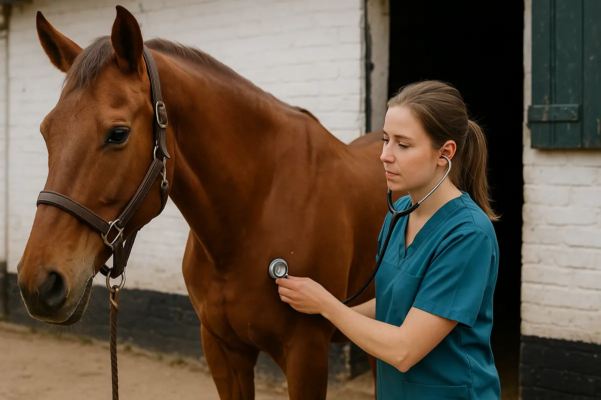 Controllo annuale dal veterinario per il cavallo: Gli esami che evitano problemi futuri