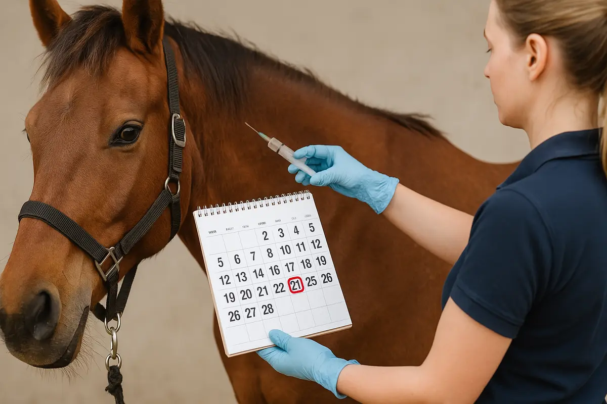 Vaccinazione periodica del cavallo domestico: Il calendario che aiuta a non saltare dosi fondamentali
