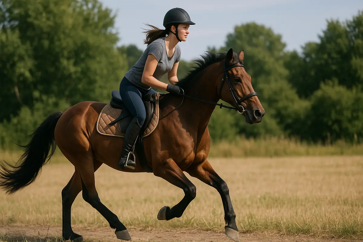 Come gestire il primo galoppo con il cavallo di casa: Trucchi che aumentano la sicurezza di entrambi