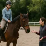 Perché il cavallo non risponde bene agli aiuti nelle prime lezioni? Il segnale che rivela un errore di comunicazione