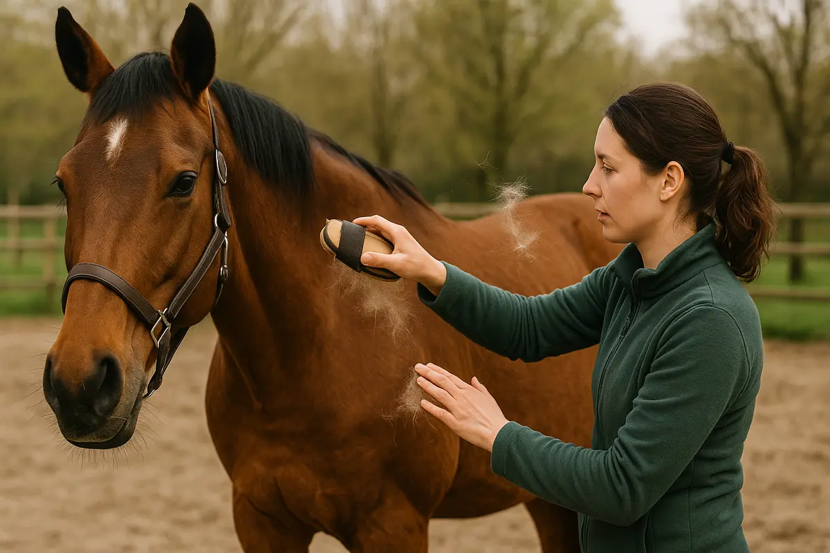 Come gestire la muta stagionale nei cavalli da compagnia? Trucchi per evitare eccessiva perdita di pelo