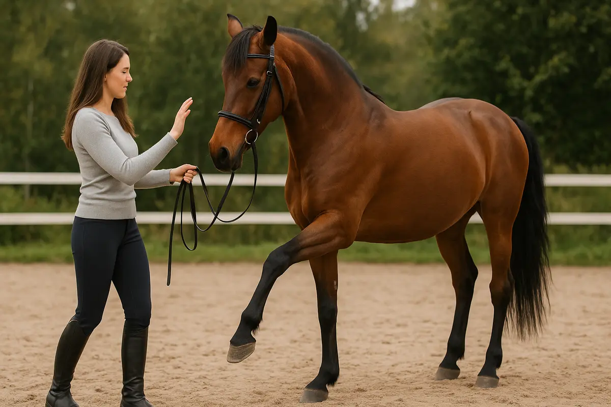 Esercizi di dressage semplici adatti ai cavalli domestici: I movimenti base che accrescono la complicità