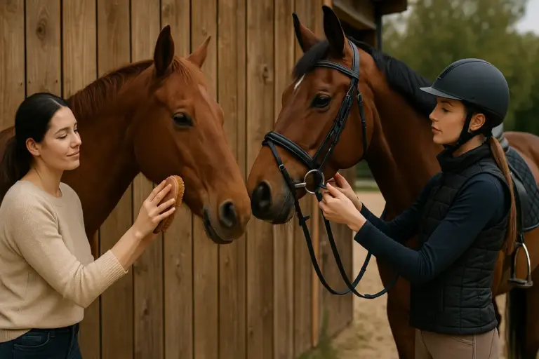 La differenza tra cavallo domestico e cavallo sportivo: ciò che cambia per la cura quotidiana