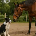 Come evitare che cane e cavallo si spaventino a vicenda? Le strategie che funzionano in pochi giorni