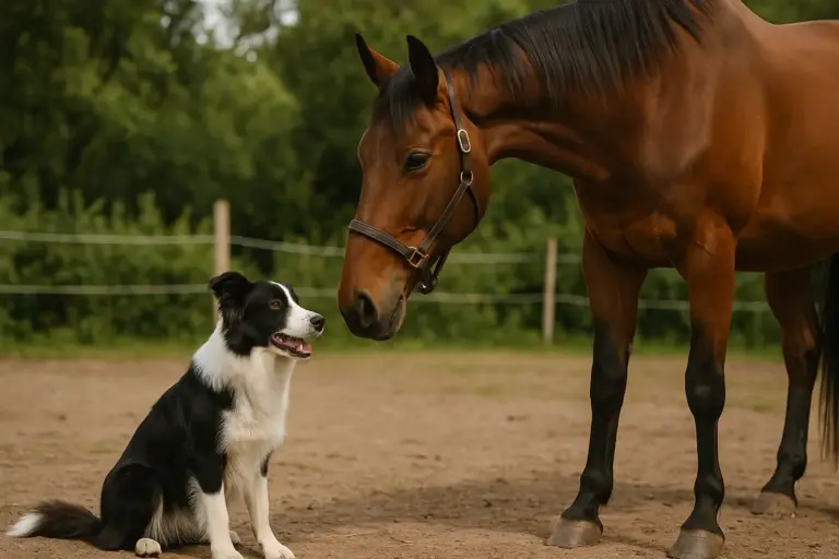 Come evitare che cane e cavallo si spaventino a vicenda? Le strategie che funzionano in pochi giorni
