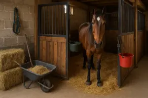 Come si prepara il box per il cavallo di famiglia? Gli elementi che non possono mai mancare per il benessere quotidiano