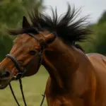 Perché il cavallo scuote la testa frequentemente? Quando preoccuparsi e come agire subito