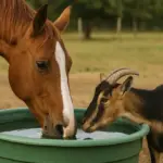Qual è il miglior tipo di abbeveratoio per cavalli e piccoli animali insieme? Il segreto per evitare sprechi d’acqua