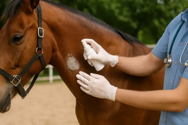 Come trattare le micosi cutanee nei cavalli? I prodotti e le pratiche consigliate dai veterinari