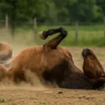 Perché il cavallo si rotola nella terra? Spiegazione del comportamento e benefici per il suo benessere