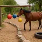 Come preparare il percorso ideale per il cavallo in paddock: Elementi che stimolano il movimento e la curiosità