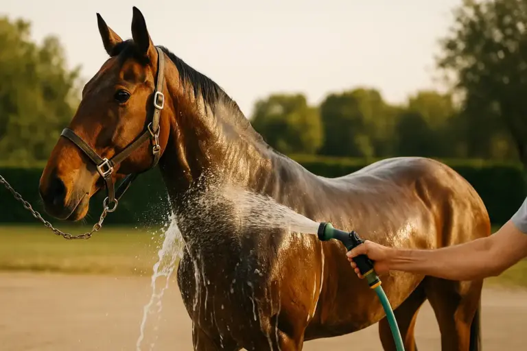 Il bagno al cavallo: come, quando e l’errore che fanno quasi tutti
