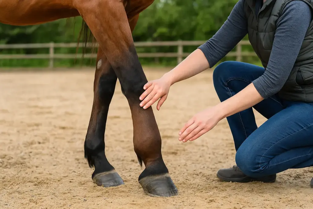 Zampe gonfie nel cavallo: quando è un segnale da non sottovalutare mai