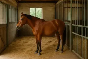 Prime settimane del nuovo cavallo in stalla: gli spazi che favoriscono la calma