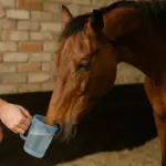 Acqua rifiutata dal cavallo malato: come idratarlo senza stress inutili
