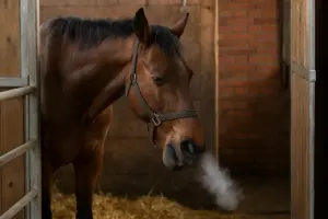 Tosse persistente nel cavallo in stalla: il segnale che anticipa guai seri
