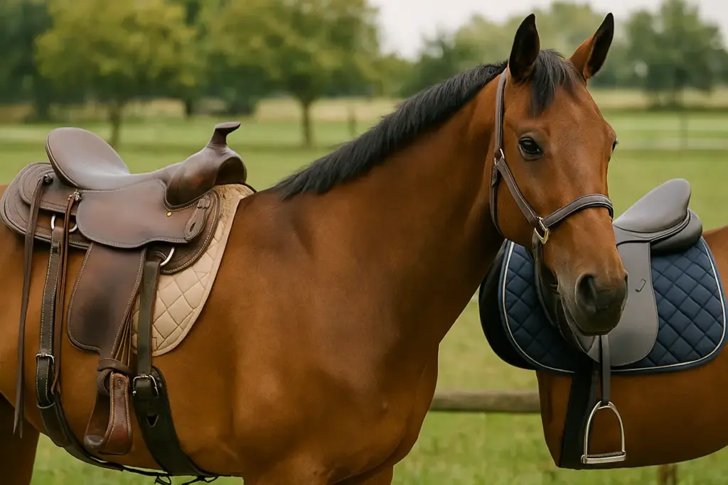 Sella western o inglese per il cavallo di casa: quale si adatta meglio al suo uso