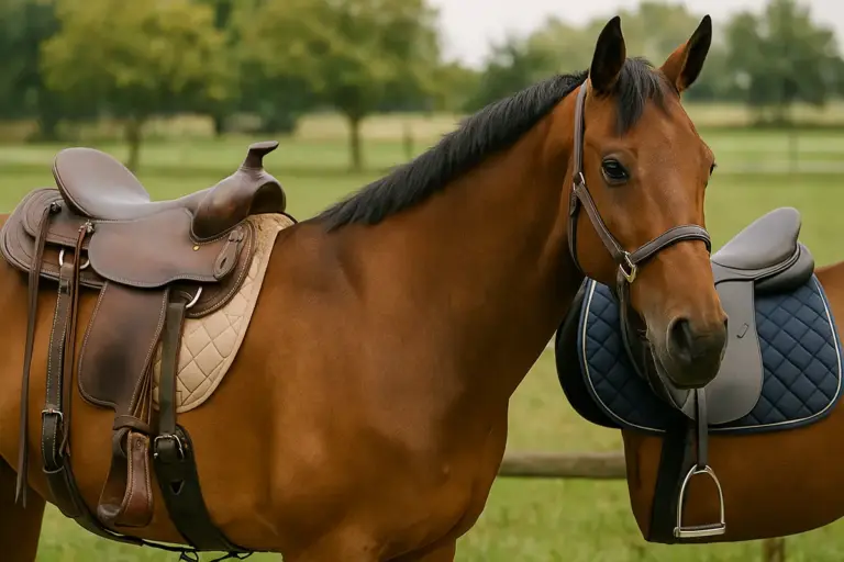 Sella western o inglese per il cavallo di casa: quale si adatta meglio al suo uso