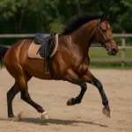 Cavallo che accelera da solo al galoppo: la causa che si nasconde nell’assetto