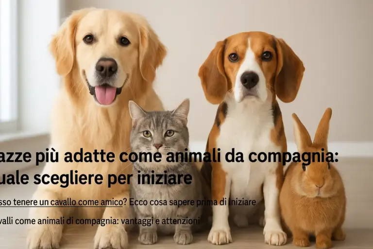 Razze più adatte come animali da compagnia: quale scegliere per iniziare