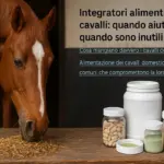 Integratori alimentari per cavalli: quando aiutano e quando sono inutili