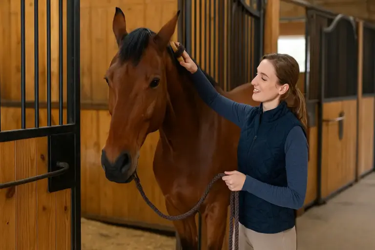 Routine quotidiana per il cavallo di nuova adozione: l’ordine che crea fiducia