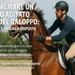 Come calmare un cavallo agitato prima del galoppo: il gesto che cambia la risposta