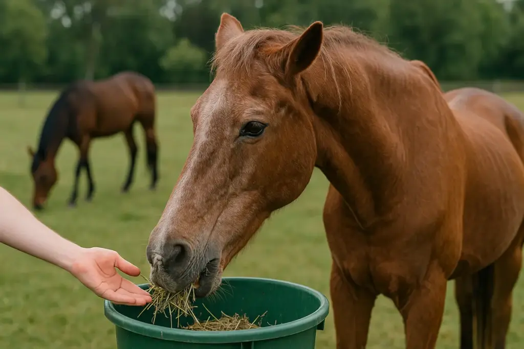 Alimentazione del cavallo anziano: le differenze rispetto all’adulto in buona salute