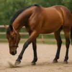 Cavallo che raspa continuamente: comportamento innocuo o segnale nascosto