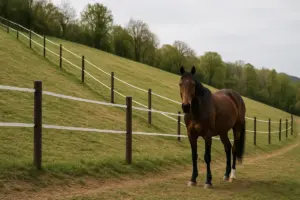 Recinto per cavallo su terreno in pendenza: le soluzioni che funzionano