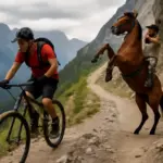 Ciclismo in montagna con il cavallo: i rischi dei sentieri e come prevenirli